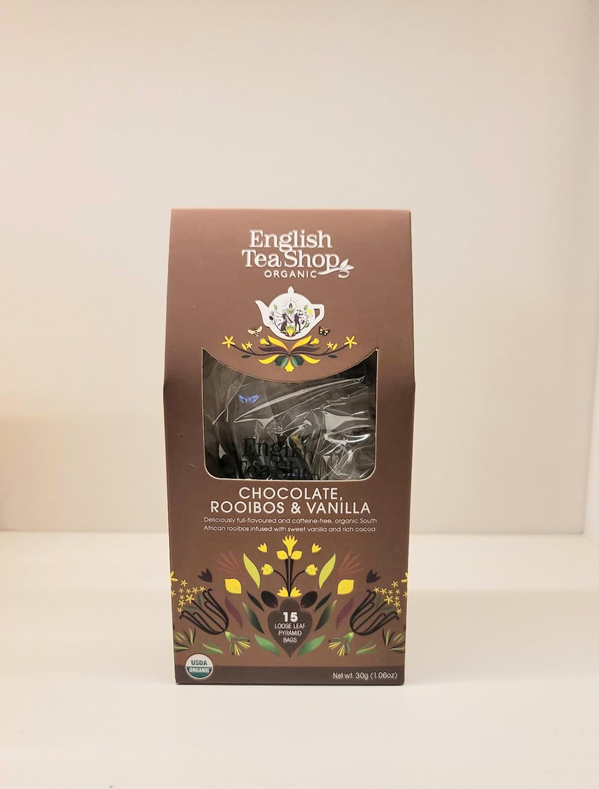 English Tea Shop Organic - Chocolate Rooibos & Vanilla (可可雲呢拿博士茶)