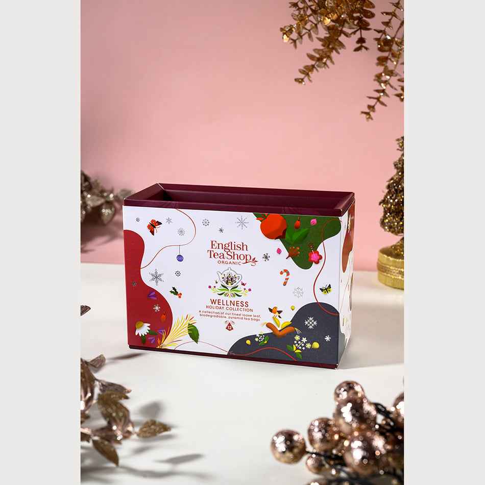 English Tea Shop Organic - Holiday Exclusive Prism - 12 Pyramid Tea Bags
