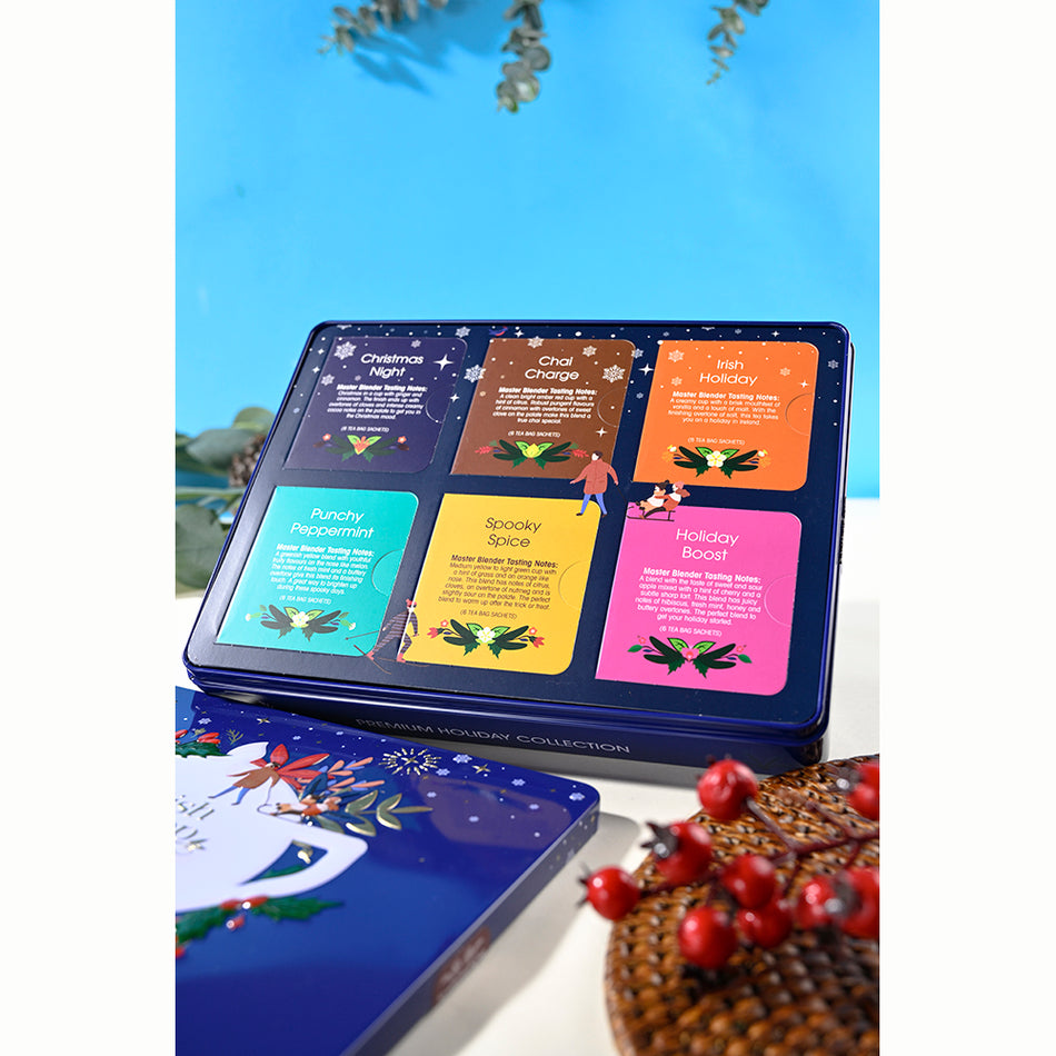 English Tea Shop Organic - Premium Holiday Collection Gift Tin (36 Tea Bags)