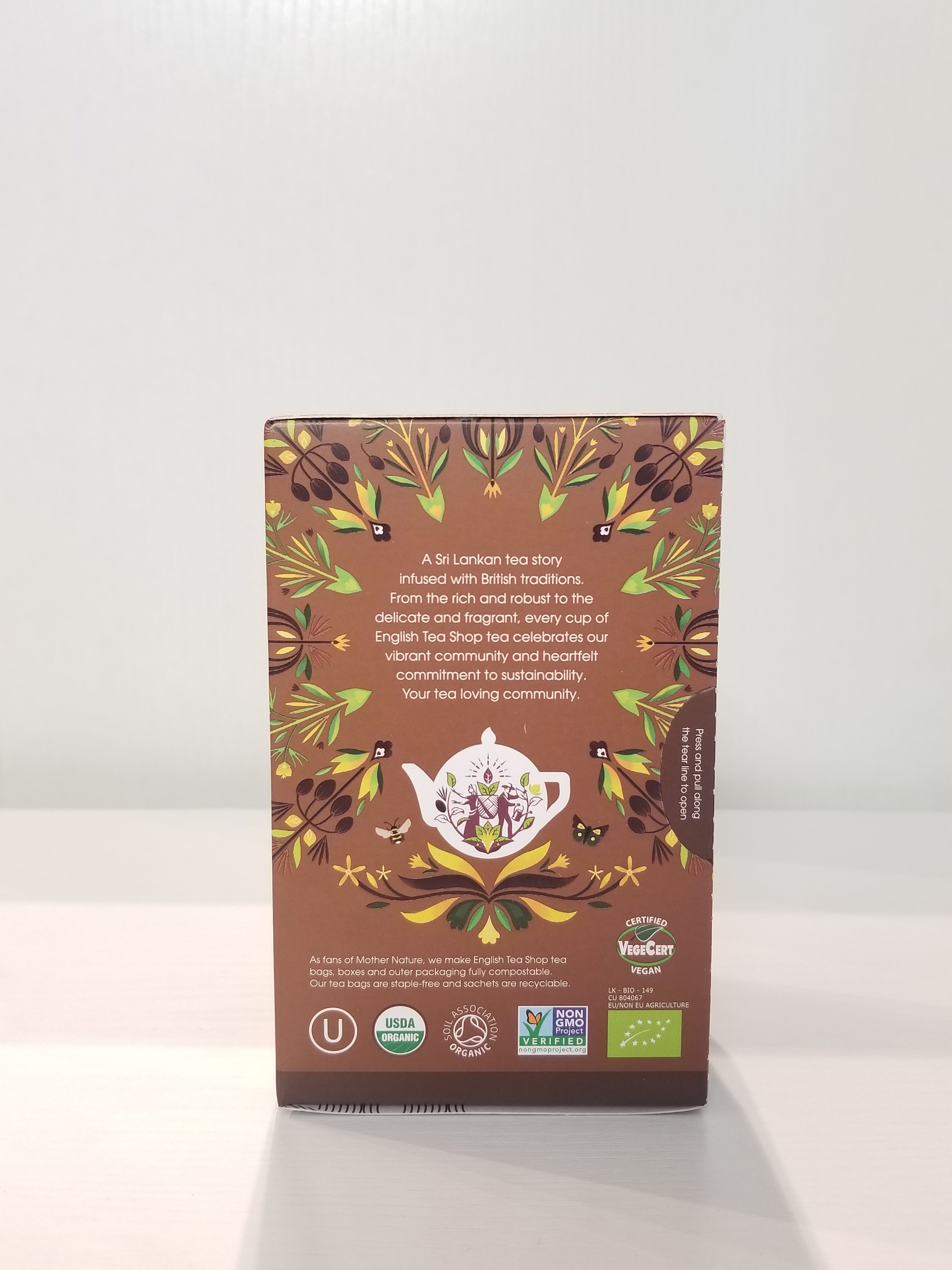 English Tea Shop Organic - Chocolate, Rooibos & Vanilla (可可雲呢拿博士茶)