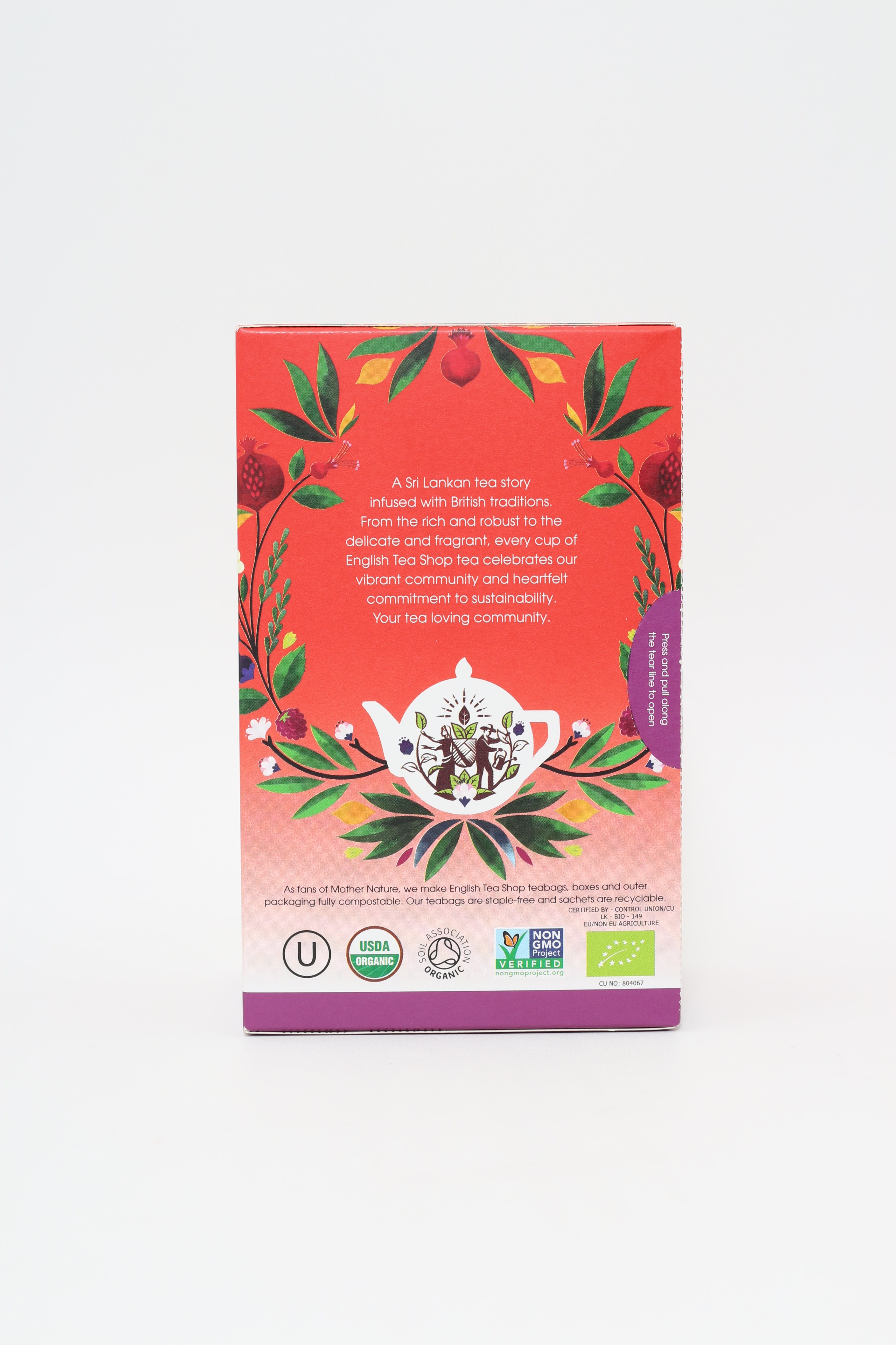 English Tea Shop Organic - Teas For Busy Bees (花果茶系列) - 20 Mixed Sachets